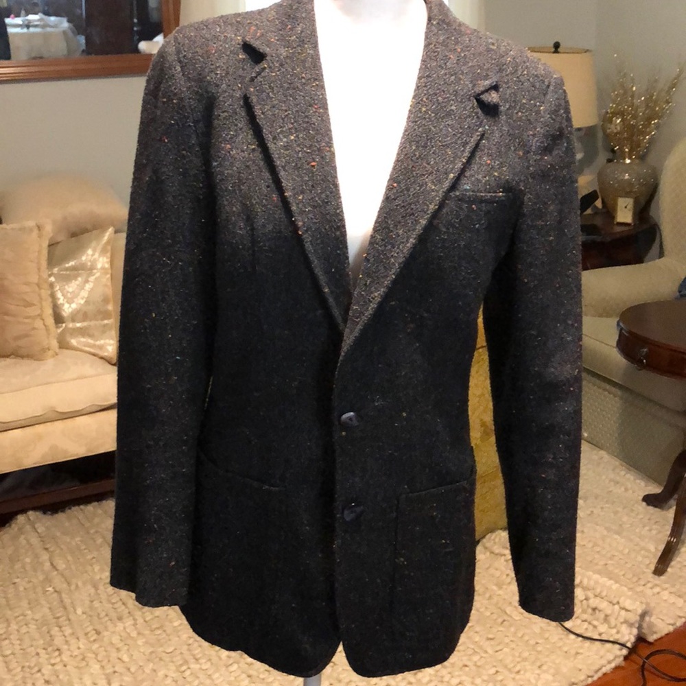 European Tailored Wool Blazer